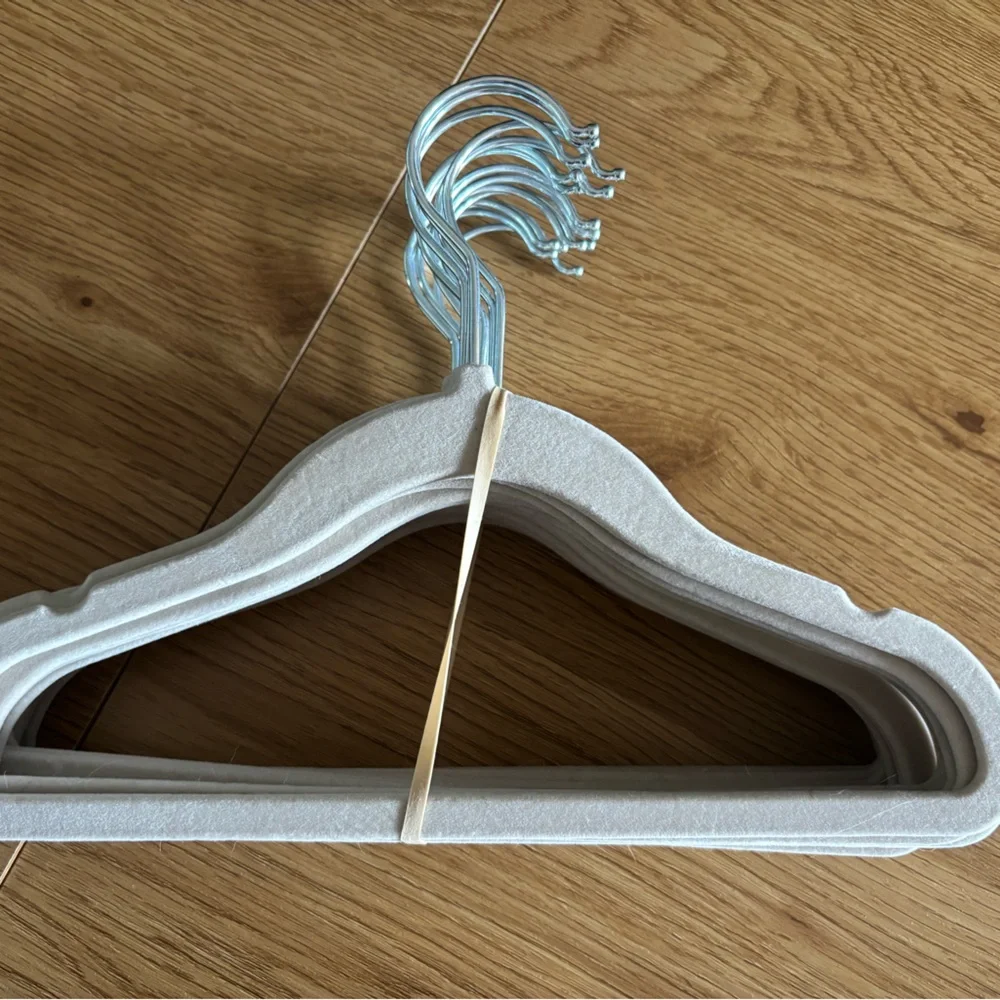 Set of Kid Sized Velvet Hangers